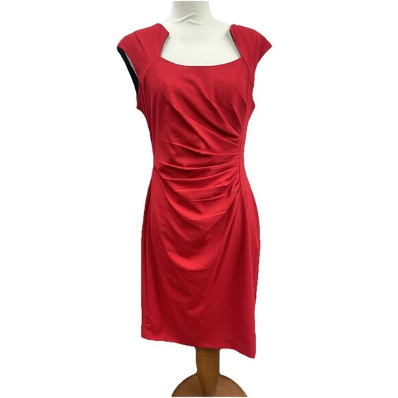 Calvin Klein Scarlet Midi Dress - Picture 9 of 16